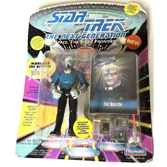 Playmate Star Trek The Next Generation TNG Mordock The Benzite Action Figure NOS - Picture 1 of 7